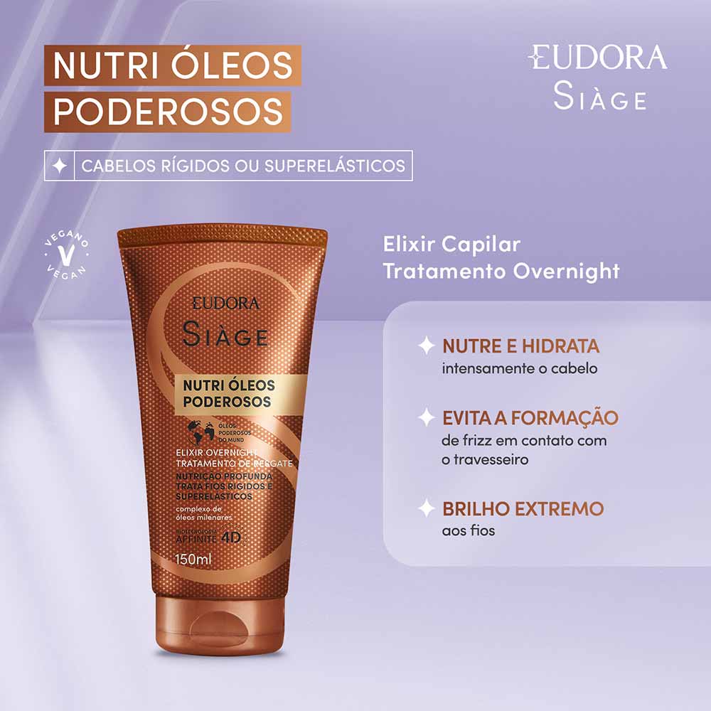 Eudora Siàge Nutri Óleos Poderosos Elixir
